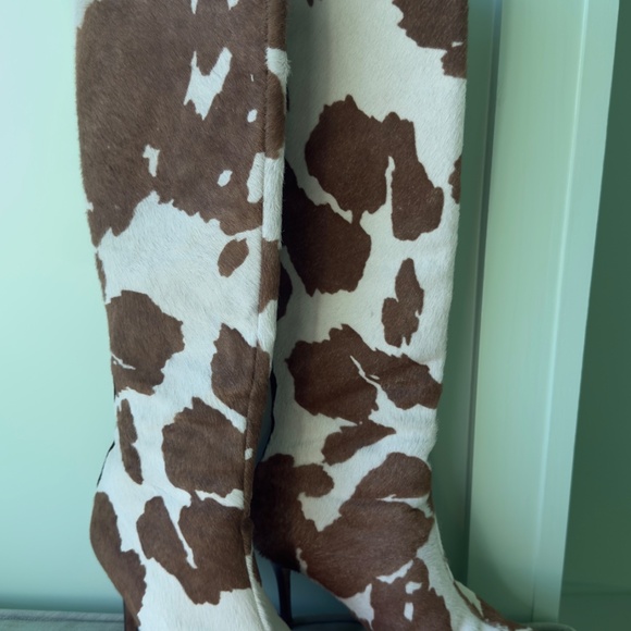 Vintage Manolo blahnik cow pony hair boot - Picture 2 of 2